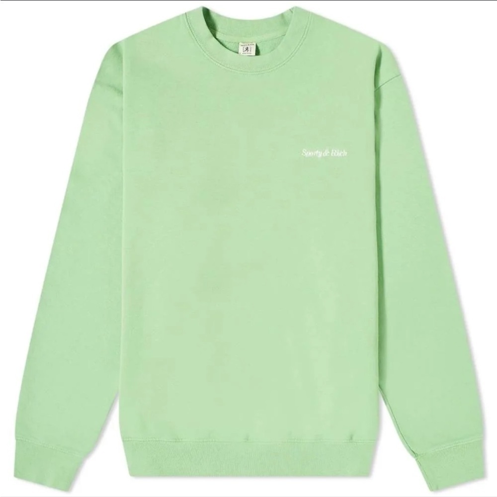 Sporty & Rich Classic Logo Crewneck